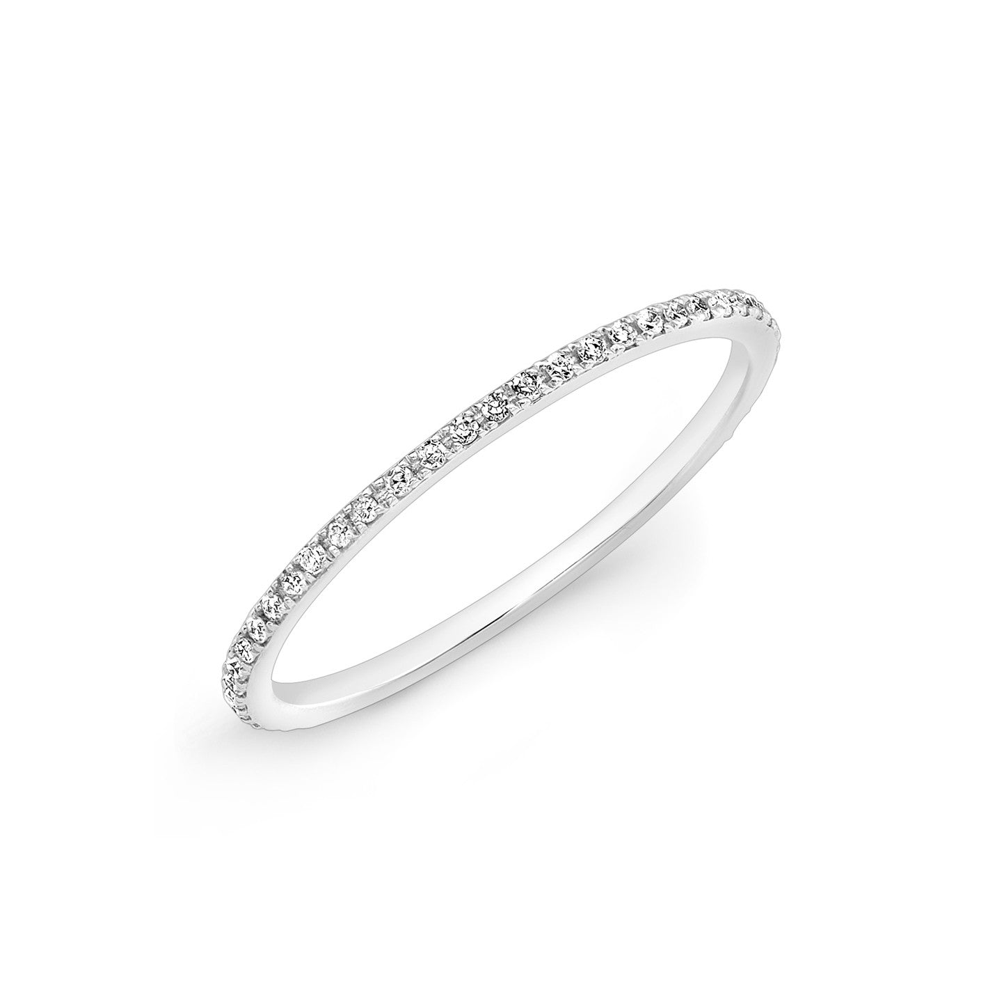 Micro Diamond Eternity Ring