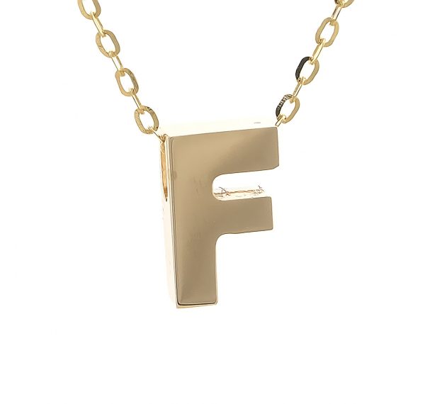 Bubble Initial Necklace Mel Spivak