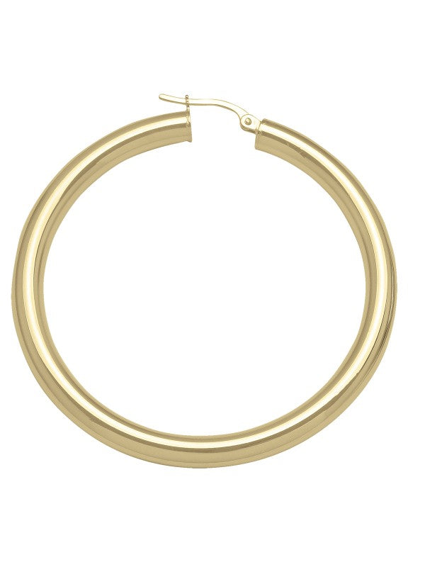 Gold hoops 48mm